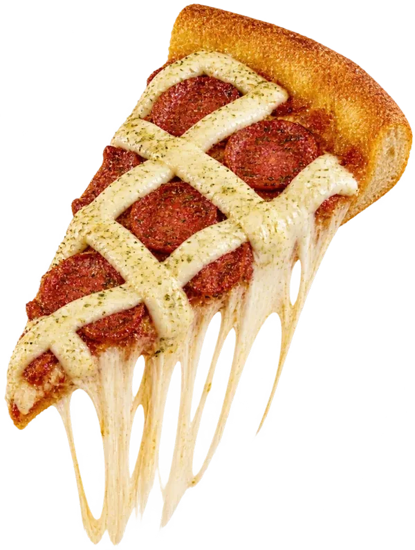 Fatia artesanal de Calabresa com Catupiry Pizza do Juca