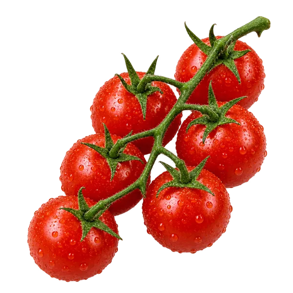 Tomates frescos selecionados